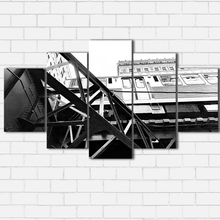 Load image into Gallery viewer, L Train Black and White