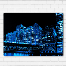 Load image into Gallery viewer, Outgoing Train Blue